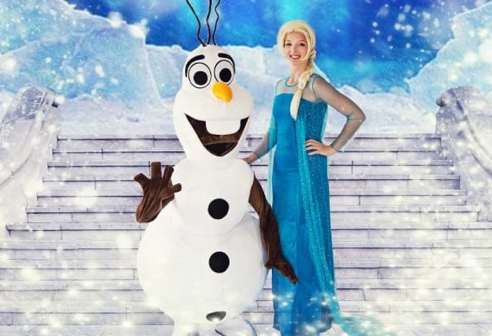 Elsa & Olaf van Frozen