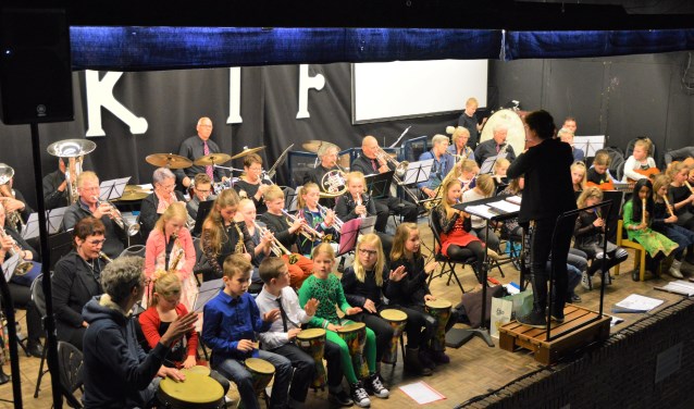 Leerlingen IVM van de basisscholen presenteerden zich in Question Plaza.