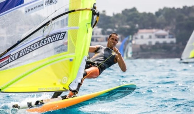 Dorian op het EK in Palma de Mallorca.