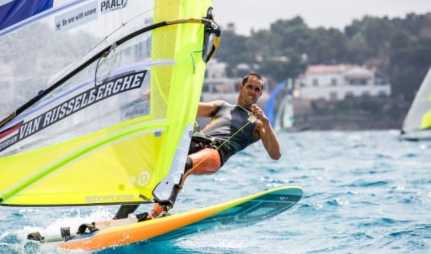 Dorian op het EK in Palma de Mallorca.