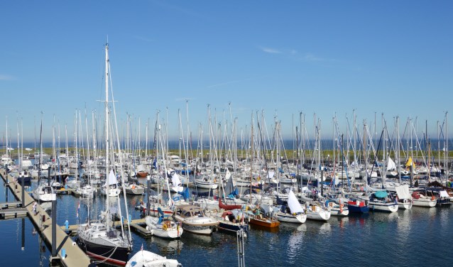 De Waddenhaven in Oudeschild.