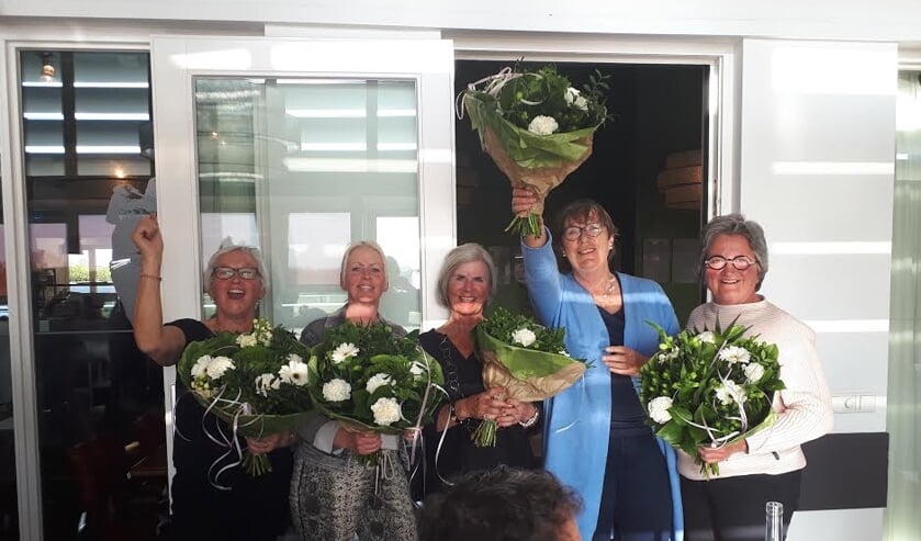 Bloemen voor de winnaars