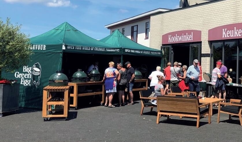 Zaterdag 13 juli Gratis Big Green Egg Demo bij Keukencentrum Texel