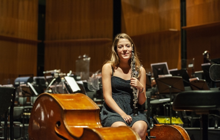 Hoboïste Anouk Dolfing