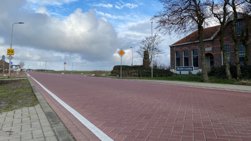 Klinkers Postweg Zuid-Eierland verdwijnen, asfalt keert terug