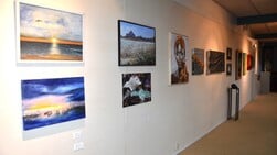 Expositie Zout over vrijheid boven Public Grill in Den Burg
