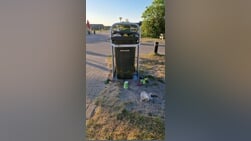 Vuilnisbak bij Slufter loopt over, ‘voornamelijk bedrijfsafval’