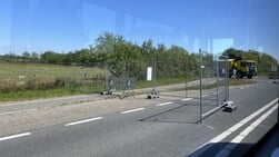 Pontweg afgesloten voor verkeer