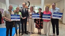Giften voor vier Texelse organisaties