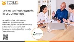 Vacature lid Raad van Toezicht op OSG De Hogeberg