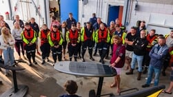KNRM traint voor Ronde om Texel