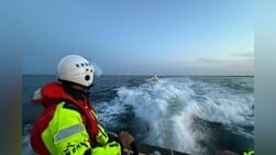 KNRM in actie voor mensen die overboord waren geslagen