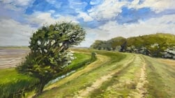 Texels landschap in Galerie Posthuys