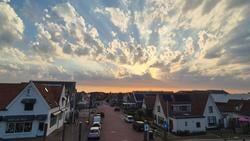Bezorging krant wat later in deel Oudeschild