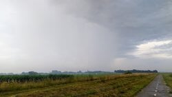 Na zonneschijn komt regen: Texel haalde hoge temperaturen