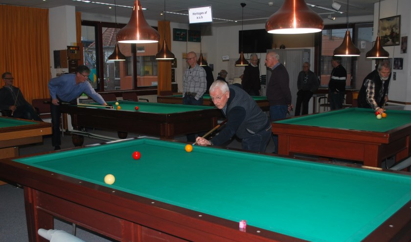 Henk de Groot is één van de biljarters van BC DC Drachten.