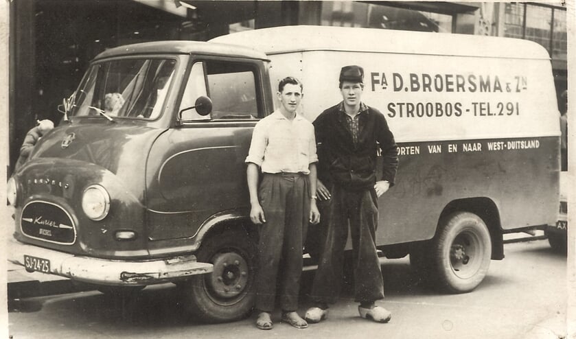 Van transportbedrijf Broersma is veel historische materiaal te zien.