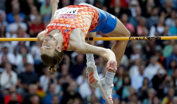 Hoogspringer Douwe Amels zal ook regelmatig trainen op de atletiekbaan van Impala.