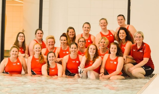 Het kampioensteam van Wetterwille uit Burgum.