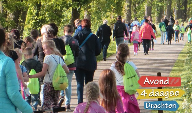 Inschrijving voor de Avond4daagse in Drachten kan tot en met 10 mei.