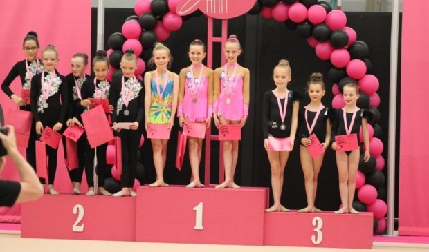 De benjaminsgroep van OBQ-DFS won goud.