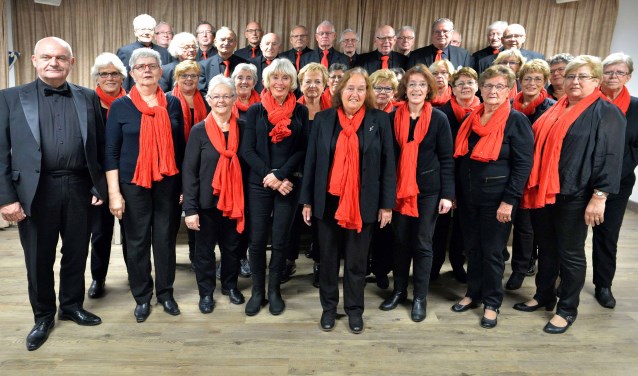 Gemengde Zangvereniging Cantilene Haalderen. (foto: Cantilene Haalderen)