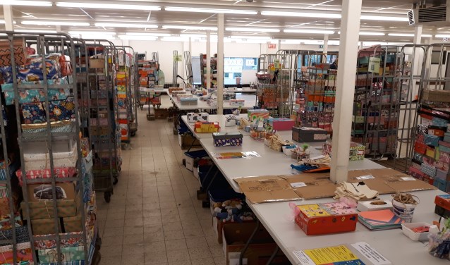 Overzicht verwerkingscentrum. (foto: L. van Veenendaal)