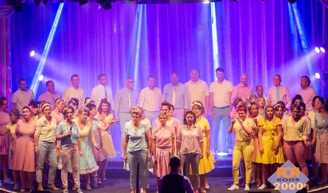 Popkoor2000 tijdens haar laatste concertreeks 'Out of the Jukebox'.