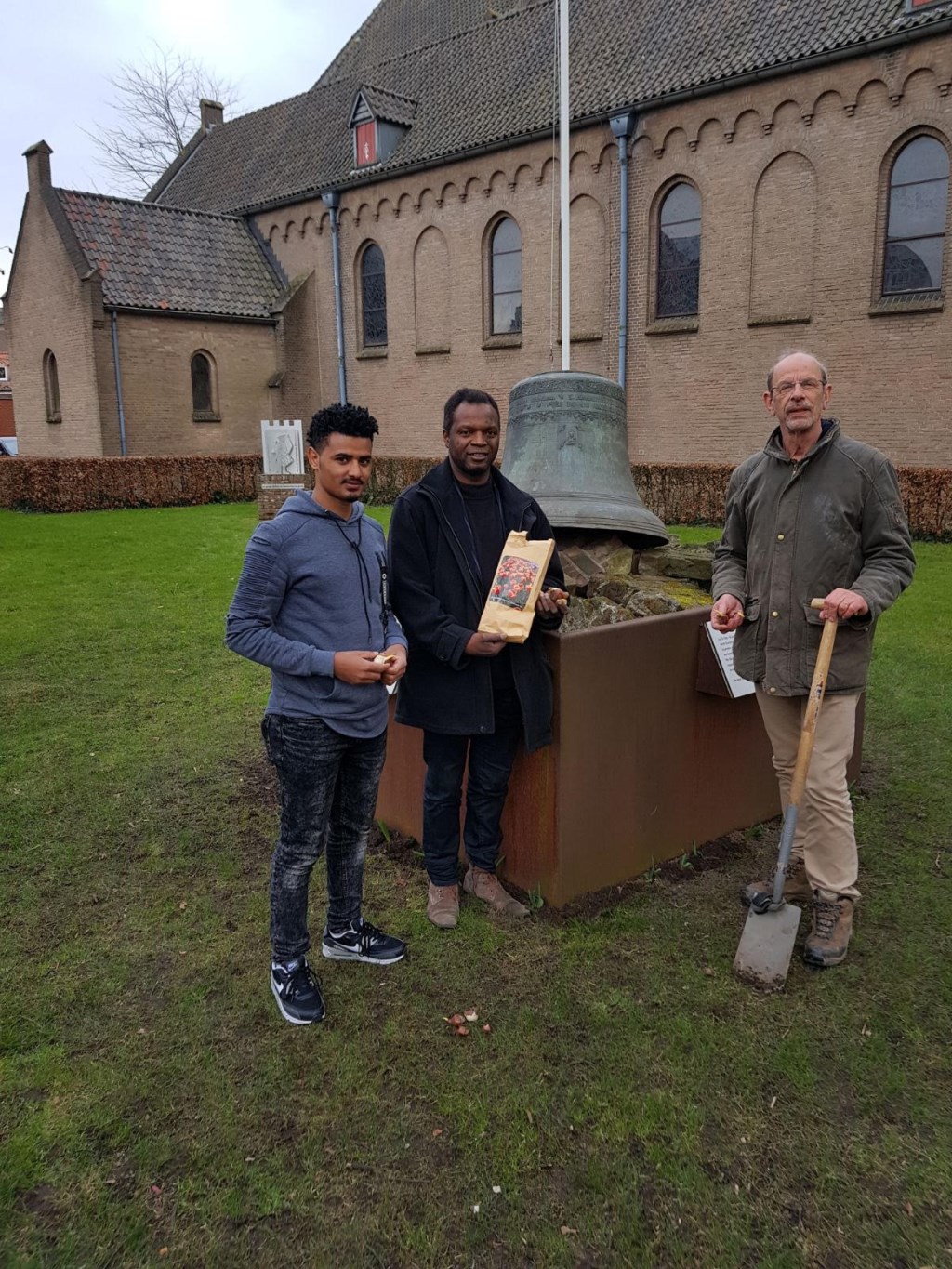 Practische bezinning bij De Klok (foto: Exoduscomité)