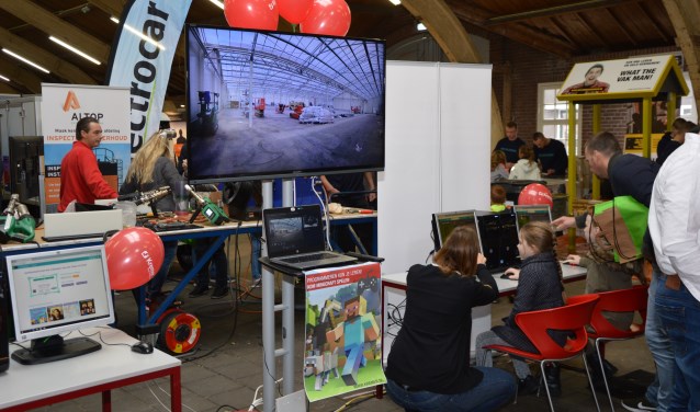 Techniekdag 2017 vond ook plaats in de Markthal in Didam (foto: Tonnie Hesseling)