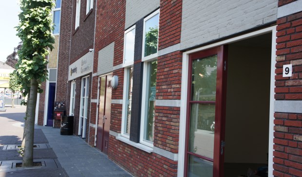 Het nieuwe pand is nu nog afgeplakt, volgende week niet meer