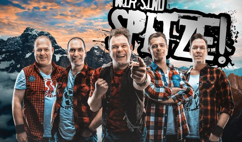 De Limburgse sensatie Wir Sind Spitze komt op zaterdag 30 juni de tent op zijn kop zetten.