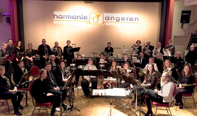 Harmonie-orkest Angeren (foto: Henk Sluiter)