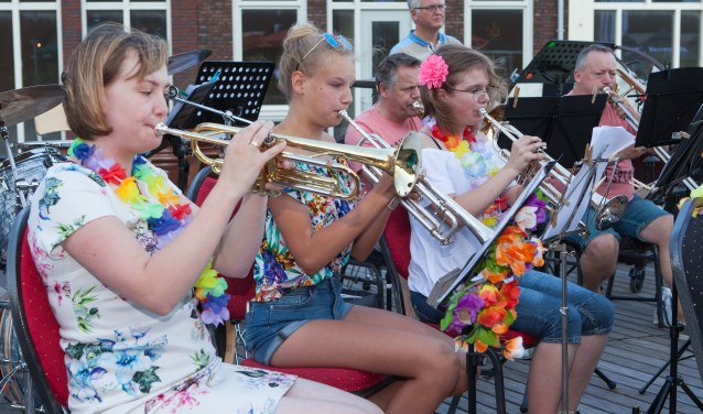 Trompettisten van Liemers Harmonie Duiven (foto: Eddy de Wild)