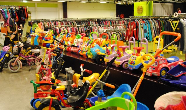 Zaalindeling beurslocatie. (foto: Kledingbeurs Bemmel)