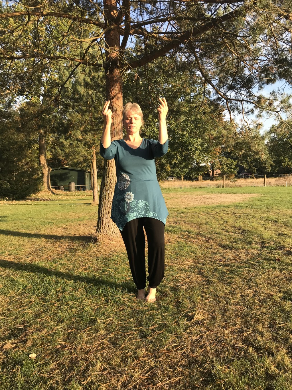 Eilke tijdens een workshop van Teacher Ning. (foto: Medecursist Nynke)