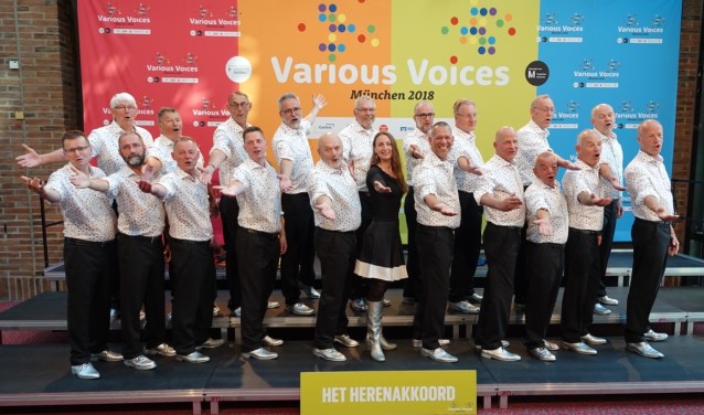 Het Herenakkoord tijdens festival in München. (foto: Kees Liethof)