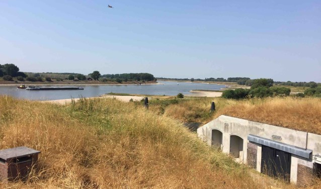 Uitzicht vanaf Fort Pannerden. (foto: C. van Eerd)