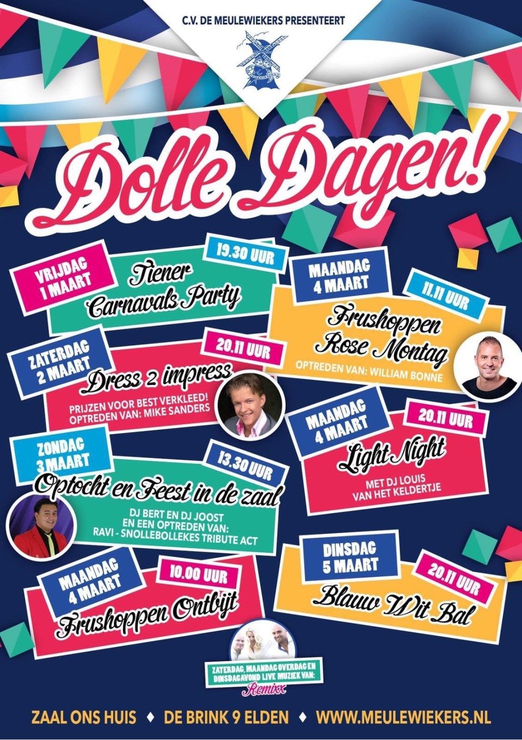 Programma Dolle Dagen