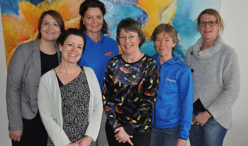 Enkele betrokken hulpverleners bij de werkgroep zorg rond kanker.