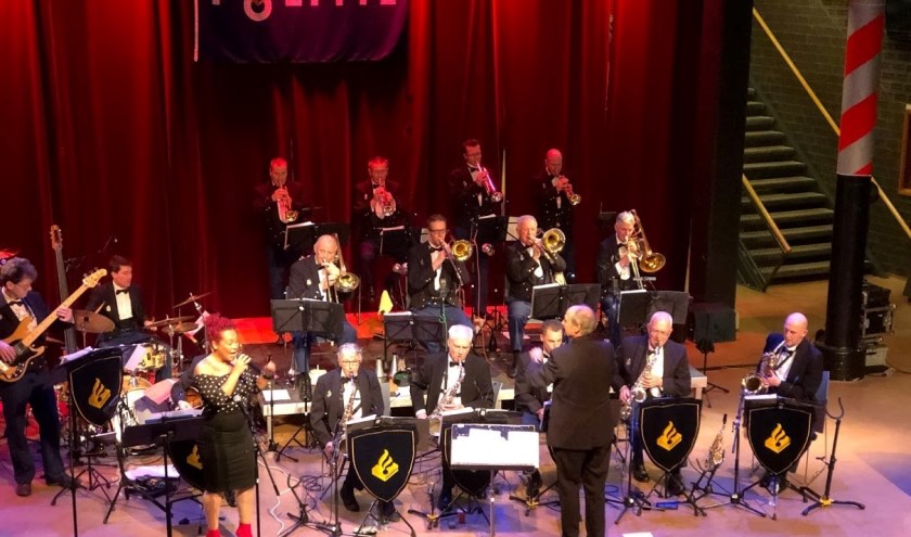 Politie BigBand Oost-Nederland. (foto: Daniëlle de Wit)