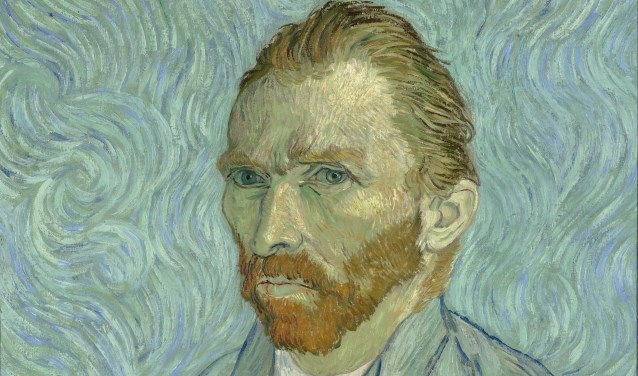 Een zelfportret van Vincent van Gogh.