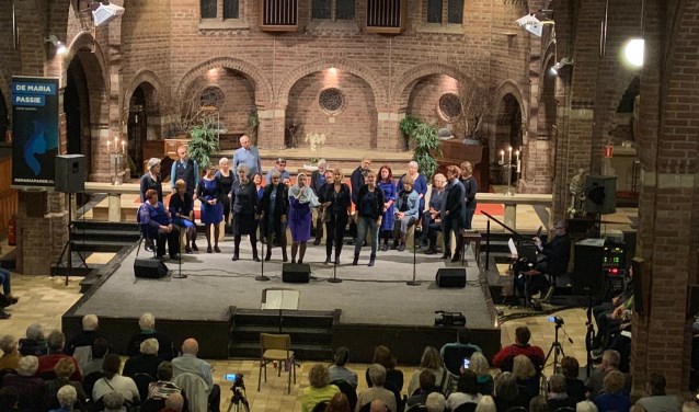 Maria Passie Zandse kerk 9 maart 2018. (foto: Danny Schluter)