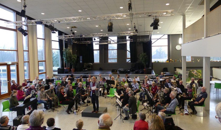 Kapel in het Rhedens tijdens de Play-In. (foto: Jan Jansen)