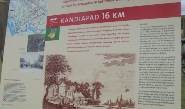 De officiële route Kandiapad. (foto: Tiny Buiting)
