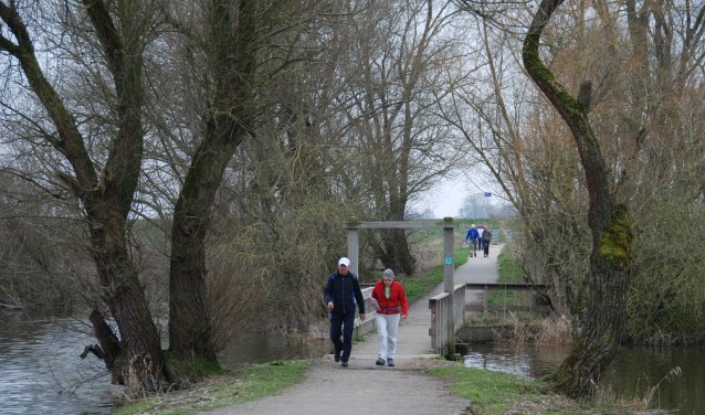 Deelnemers wandeltocht.