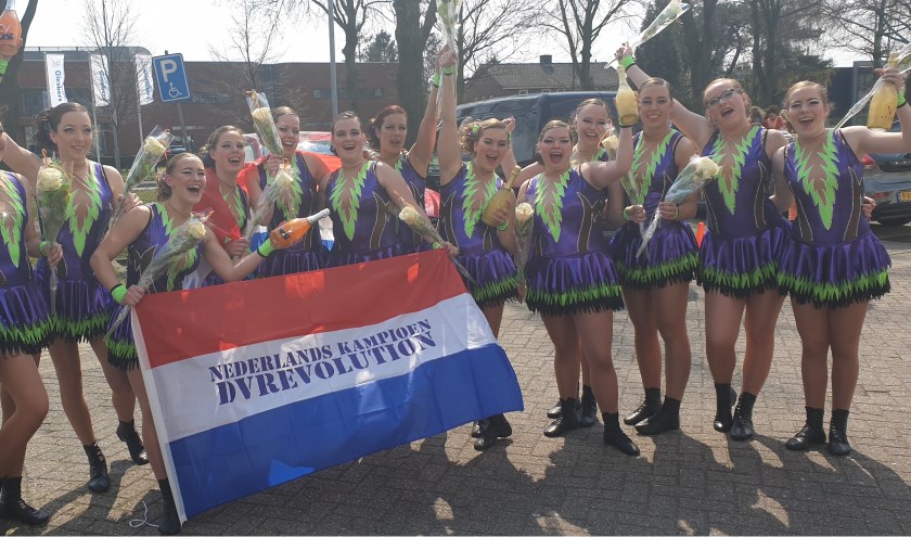 Marsdansgroep. (foto: C. Reesink)
