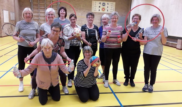 Sportieve/gezellige damesgroep.
