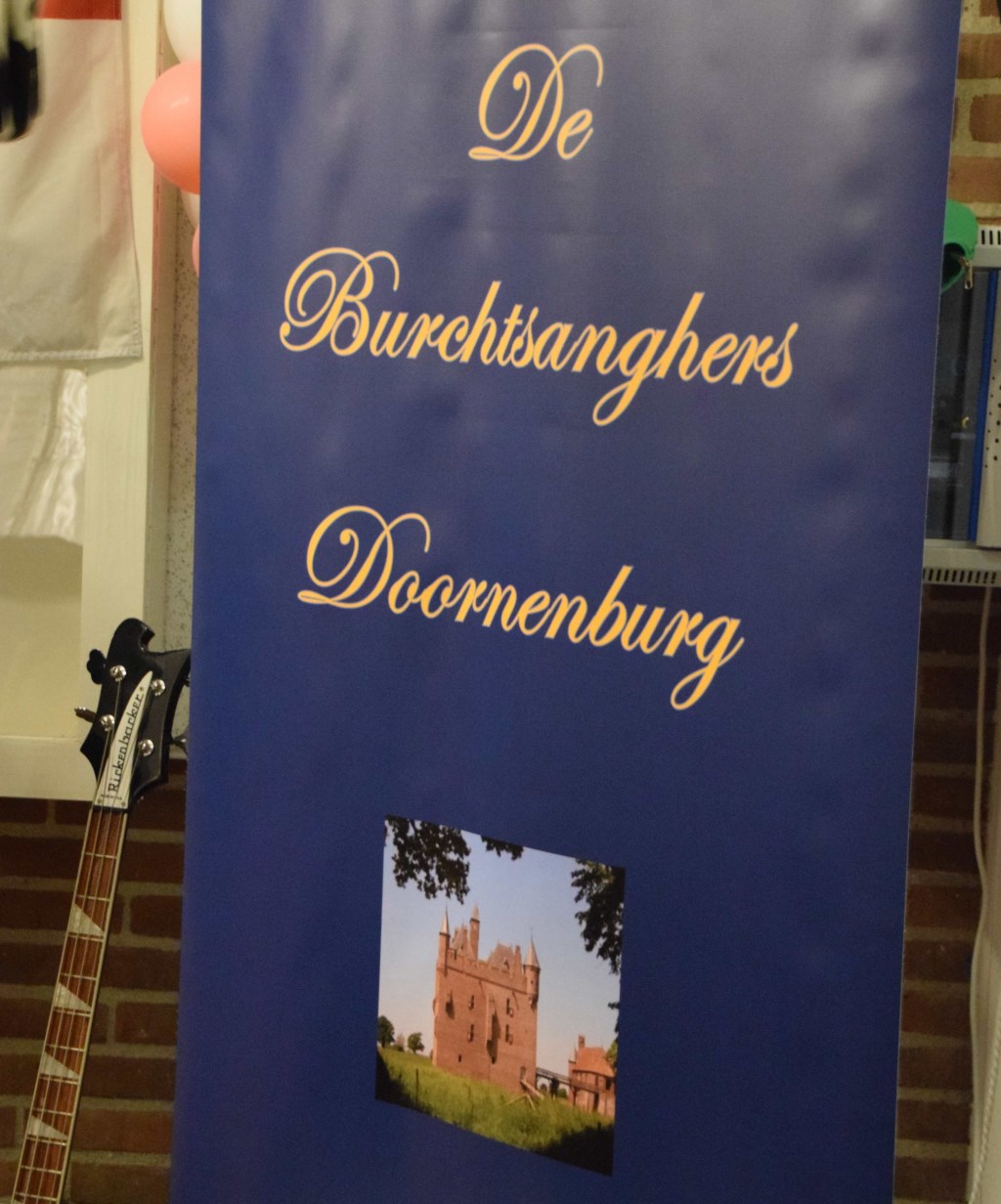Banner van het koor