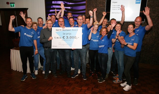 Winnaar Gerrit Jeurissen Award 2018. (foto: Frank Lambertz)